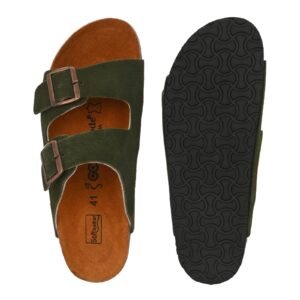 Dual Strap Comfort Leather Sleeper