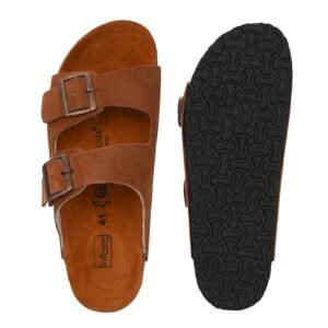 Dual Strap Comfort Leather Sleeper