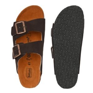 Dual Strap Comfort Leather Sleeper